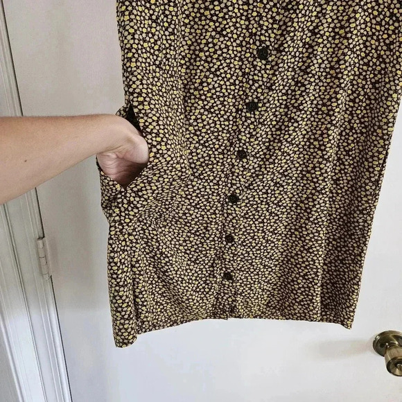 Madewell Easy Mini Dress Ditsy Floral Button-Down Small - Picture 4 of 5